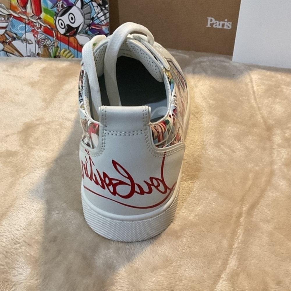 Christian Louboutin Multicolor Graphic Sneakers - Picture 4 of 15